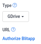 Authorize the Blitapp app