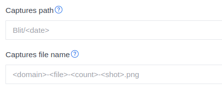 App path and file name