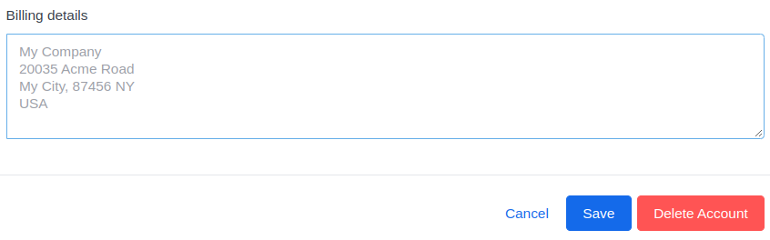 Billing (screenshot 3)