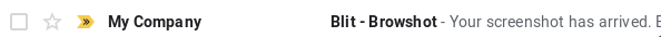 Customize E-mails (screenshot 2)