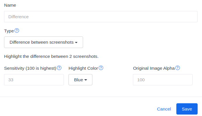 Difference App (screenshot 1)