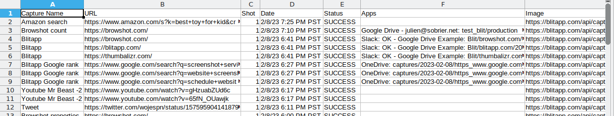 Download Images and Download CSV (screenshot 2)