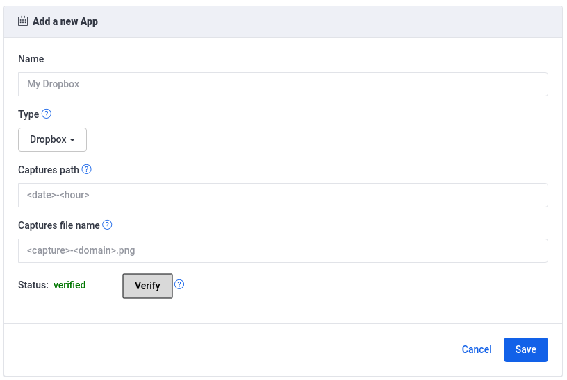 Dropbox App (screenshot 2)