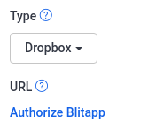 Dropbox App (screenshot 1)