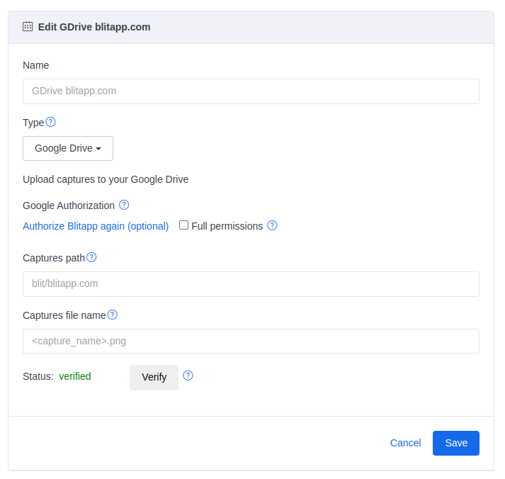 GDrive (Google Drive) App (screenshot 2)
