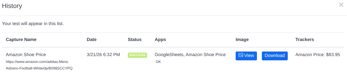 Google Spreadsheet App (screenshot 5)