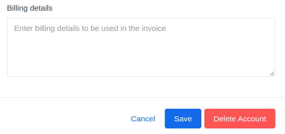 How to delete my account?