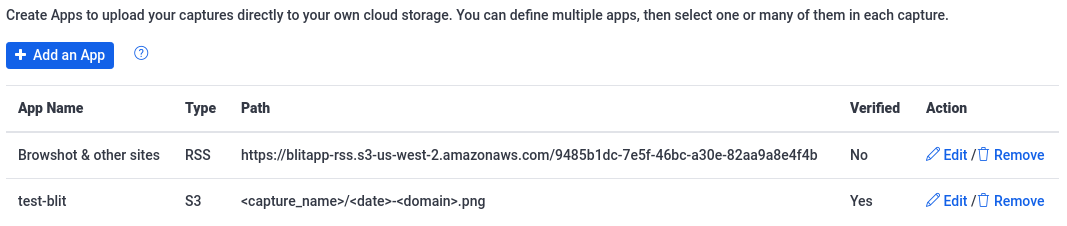 RSS App (screenshot 1)