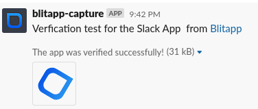 Slack App (screenshot 4)
