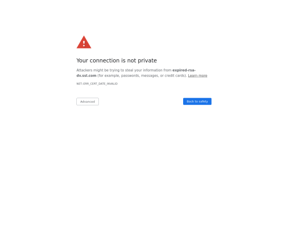 Strict SSL (screenshot 2)