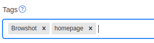 Tags (screenshot 1)